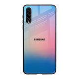 Blue & Pink Ombre Samsung Galaxy A30s Glass Back Cover Online