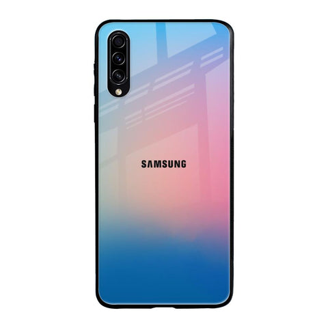 Blue & Pink Ombre Samsung Galaxy A30s Glass Back Cover Online