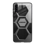 Hexagon Style Samsung Galaxy A30s Glass Back Cover Online