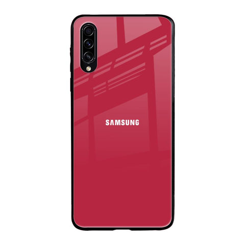 Solo Maroon Samsung Galaxy A30s Glass Back Cover Online