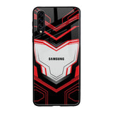 Quantum Suit Samsung Galaxy A30s Glass Back Cover Online