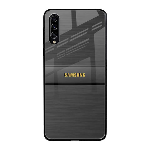 Grey Metallic Glass Samsung Galaxy A30s Glass Back Cover Online