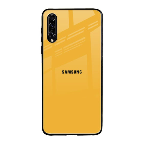 Fluorescent Yellow Samsung Galaxy A30s Glass Back Cover Online