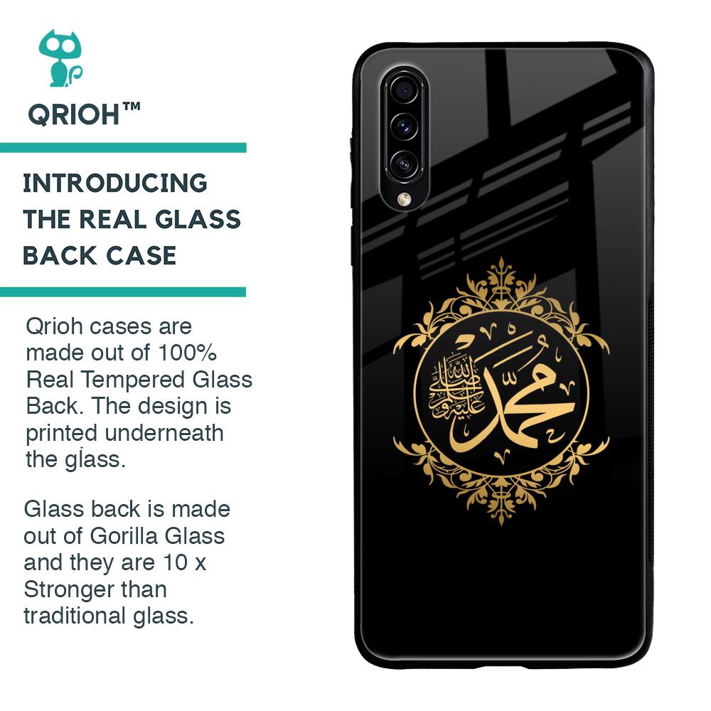 Islamic Calligraphy Glass Case for Samsung Galaxy A30s