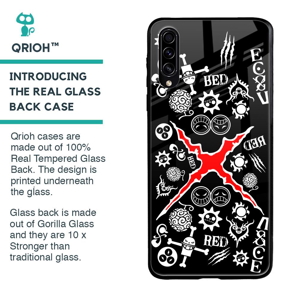 Red Zone Glass Case for Samsung Galaxy A30s
