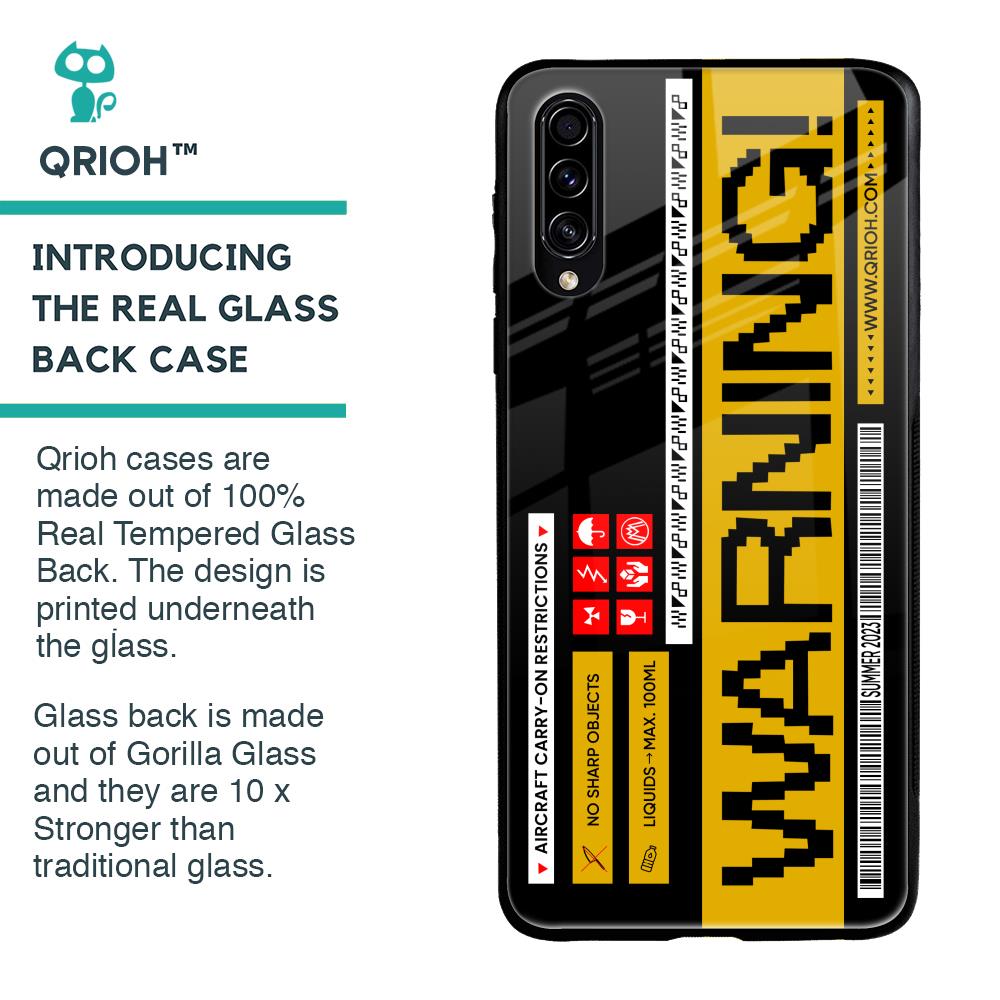 Aircraft Warning Glass Case for Samsung Galaxy A30s