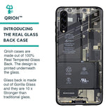 Skeleton Inside Glass Case for Samsung Galaxy A30s