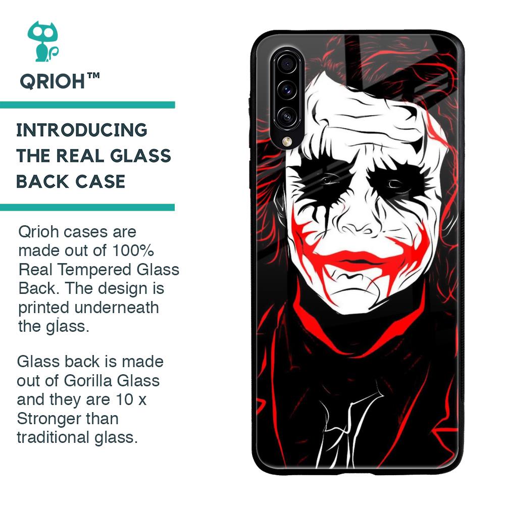 Life In Dark Glass Case For Samsung Galaxy A30s