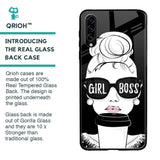 Girl Boss Glass Case For Samsung Galaxy A30s