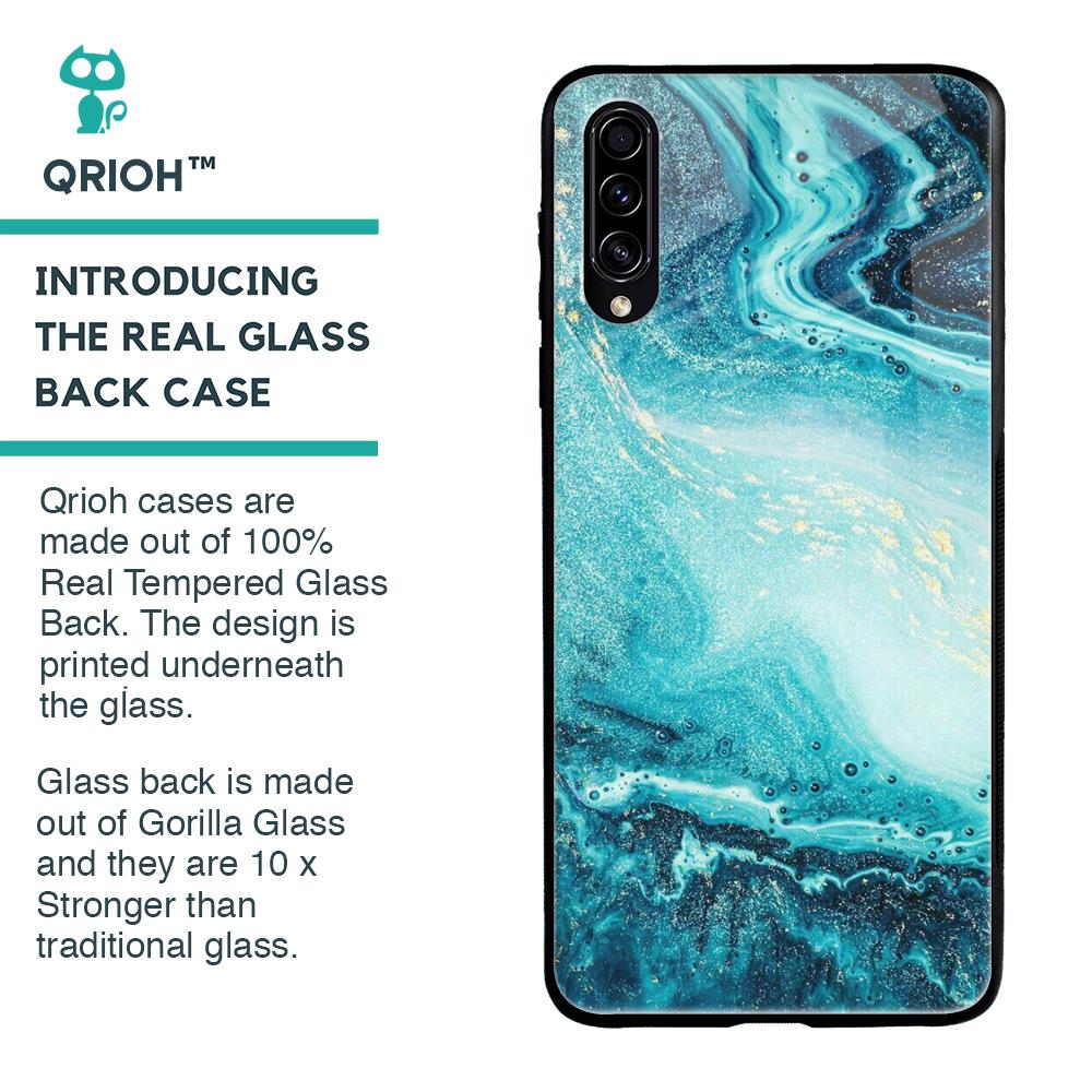 Sea Water Glass case for Samsung Galaxy A30s