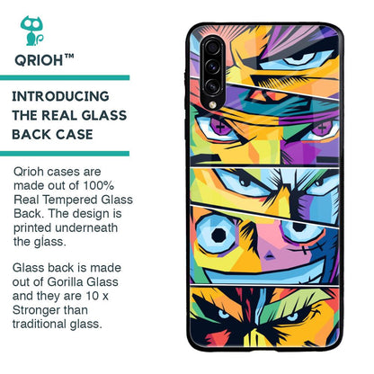 Anime Legends Glass Case for Samsung Galaxy A30s