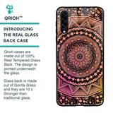 Floral Mandala Glass Case for Samsung Galaxy A30s