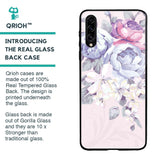 Elegant Floral Glass case for Samsung Galaxy A30s