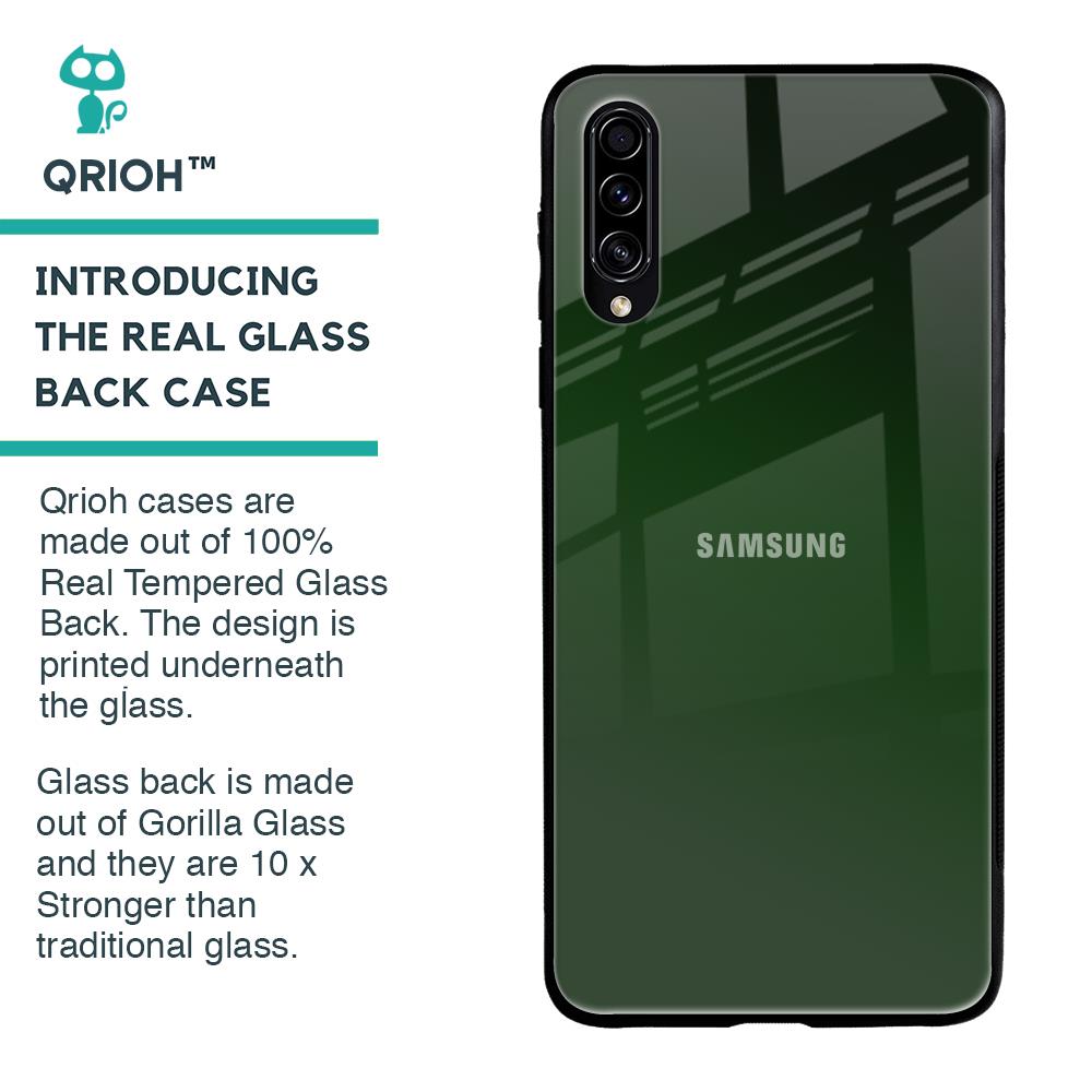 Deep Forest Glass Case for Samsung Galaxy A30s