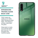 Green Grunge Texture Glass Case for Samsung Galaxy A30s