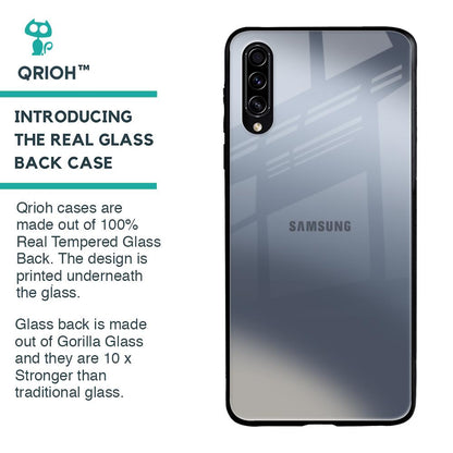 Space Grey Gradient Glass Case for Samsung Galaxy A30s