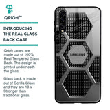 Hexagon Style Glass Case For Samsung Galaxy A30s