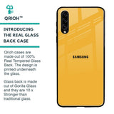 Fluorescent Yellow Glass case for Samsung Galaxy A30s