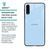 Pastel Sky Blue Glass Case for Samsung Galaxy A30s