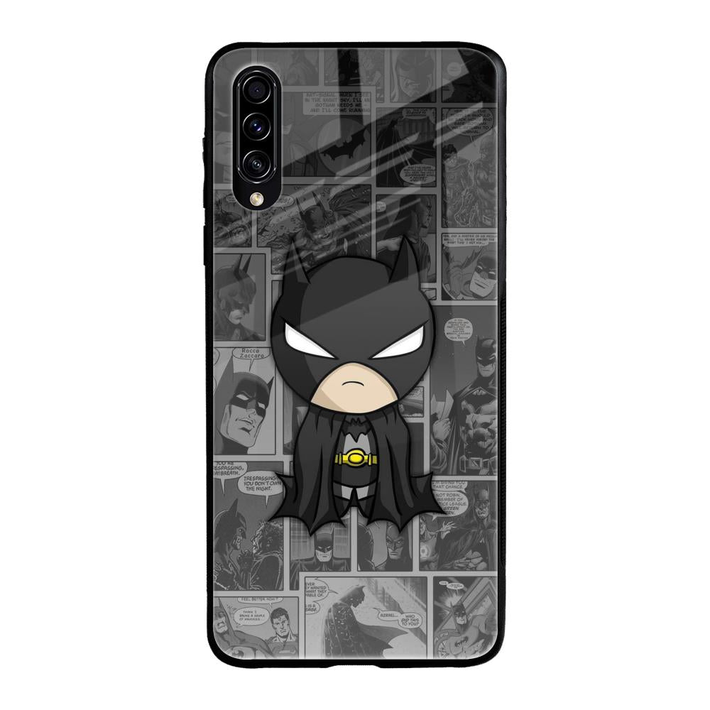 Cartoon Art Samsung Galaxy A50s Glass Back Cover Online