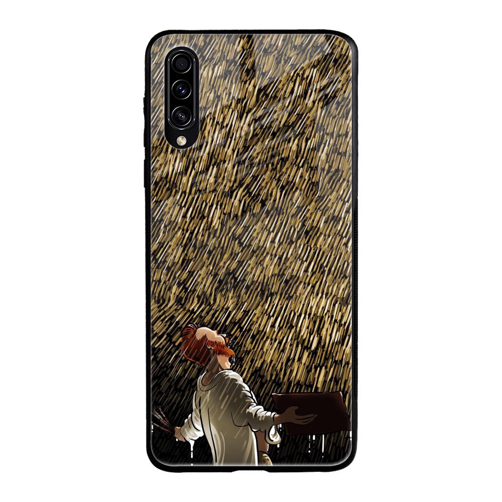 Rain Festival Samsung Galaxy A50s Glass Back Cover Online