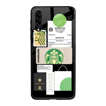 Coffee Latte Samsung Galaxy A50s Glass Back Cover Online