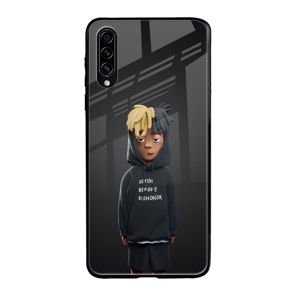 Dishonor Samsung Galaxy A50s Glass Back Cover Online