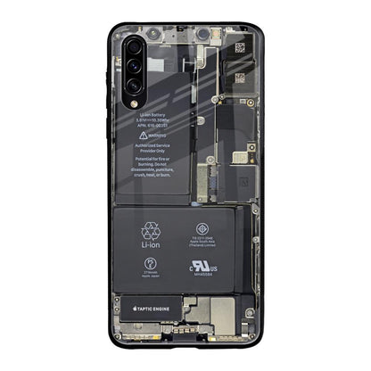 Skeleton Inside Samsung Galaxy A50s Glass Back Cover Online