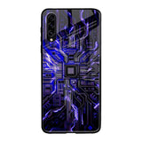 Techno Color Pattern Samsung Galaxy A50s Glass Back Cover Online
