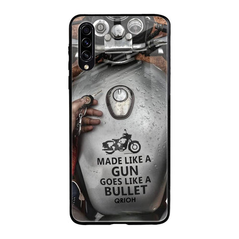 Royal Bike Samsung Galaxy A50s Glass Back Cover Online
