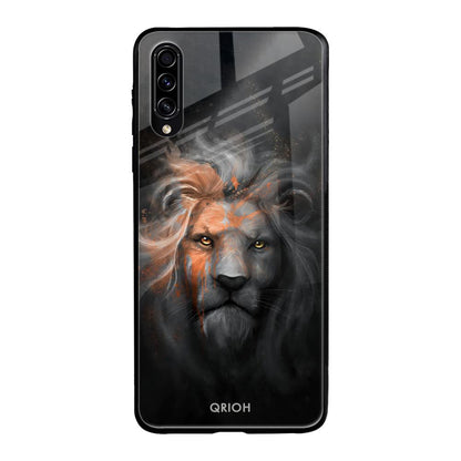 Devil Lion Samsung Galaxy A50s Glass Back Cover Online