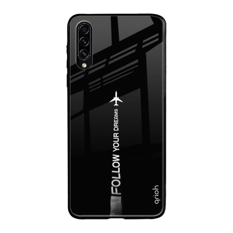 Follow Your Dreams Samsung Galaxy A50s Glass Back Cover Online