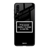 Dope In Life Samsung Galaxy A50s Glass Back Cover Online