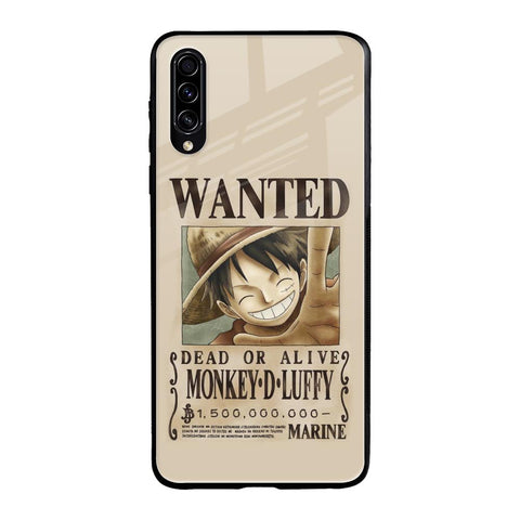 Luffy Wanted Samsung Galaxy A50s Glass Back Cover Online