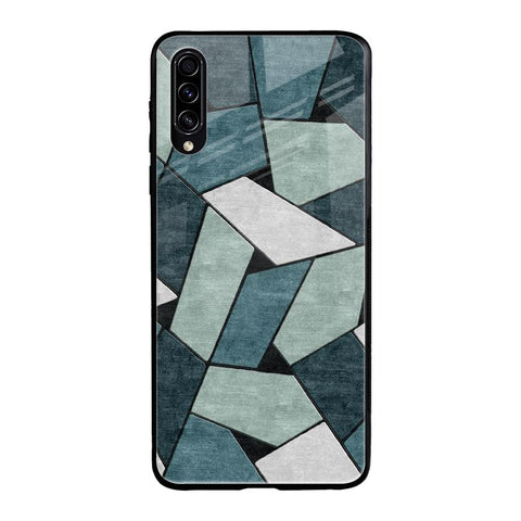 Abstact Tiles Samsung Galaxy A50s Glass Back Cover Online