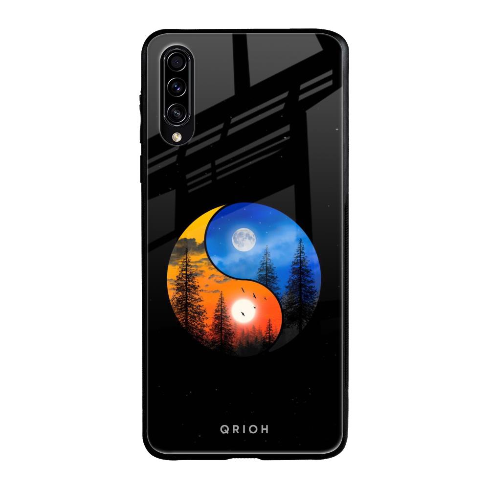 Yin Yang Balance Samsung Galaxy A50s Glass Back Cover Online