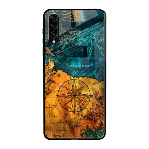 Architecture Map Samsung Galaxy A50s Glass Back Cover Online