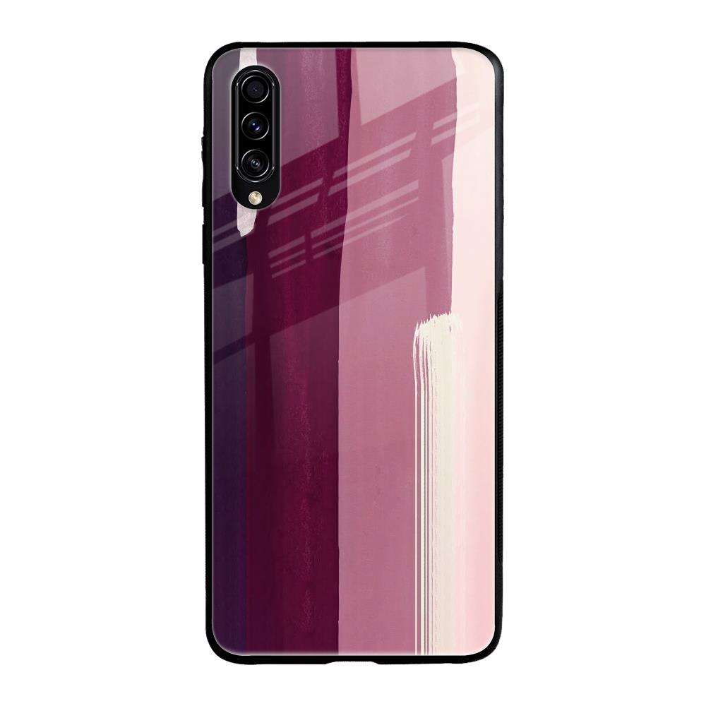 Brush Stroke Art Samsung Galaxy A50s Glass Back Cover Online