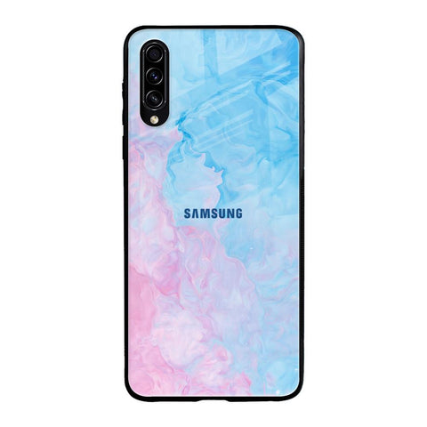 Mixed Watercolor Samsung Galaxy A50s Glass Back Cover Online
