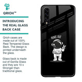 Peace Out Astro Glass Case for Samsung Galaxy A50s