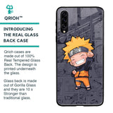 Orange Chubby Glass Case for Samsung Galaxy A50s