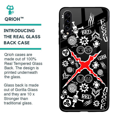 Red Zone Glass Case for Samsung Galaxy A50s