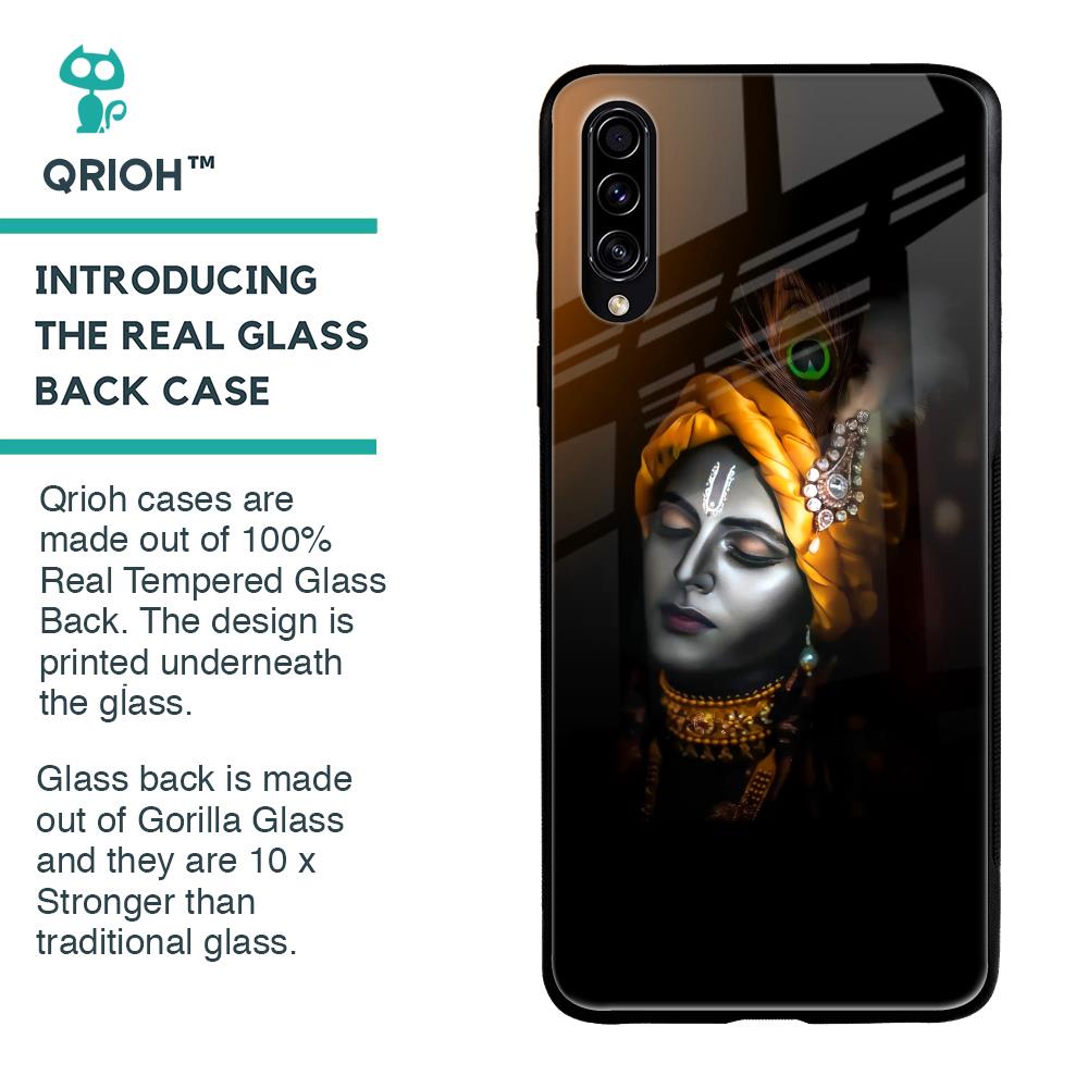 Ombre Krishna Glass Case for Samsung Galaxy A50s