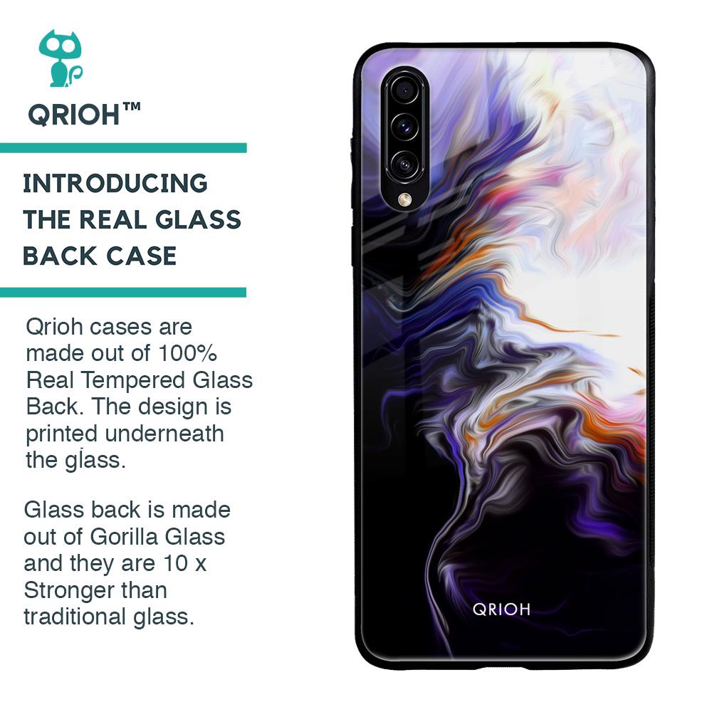 Enigma Smoke Glass Case for Samsung Galaxy A50s