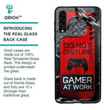 Do No Disturb Glass Case For Samsung Galaxy A50s