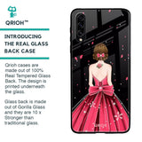 Fashion Princess Glass Case for Samsung Galaxy A50s