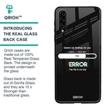 Error Glass Case for Samsung Galaxy A50s