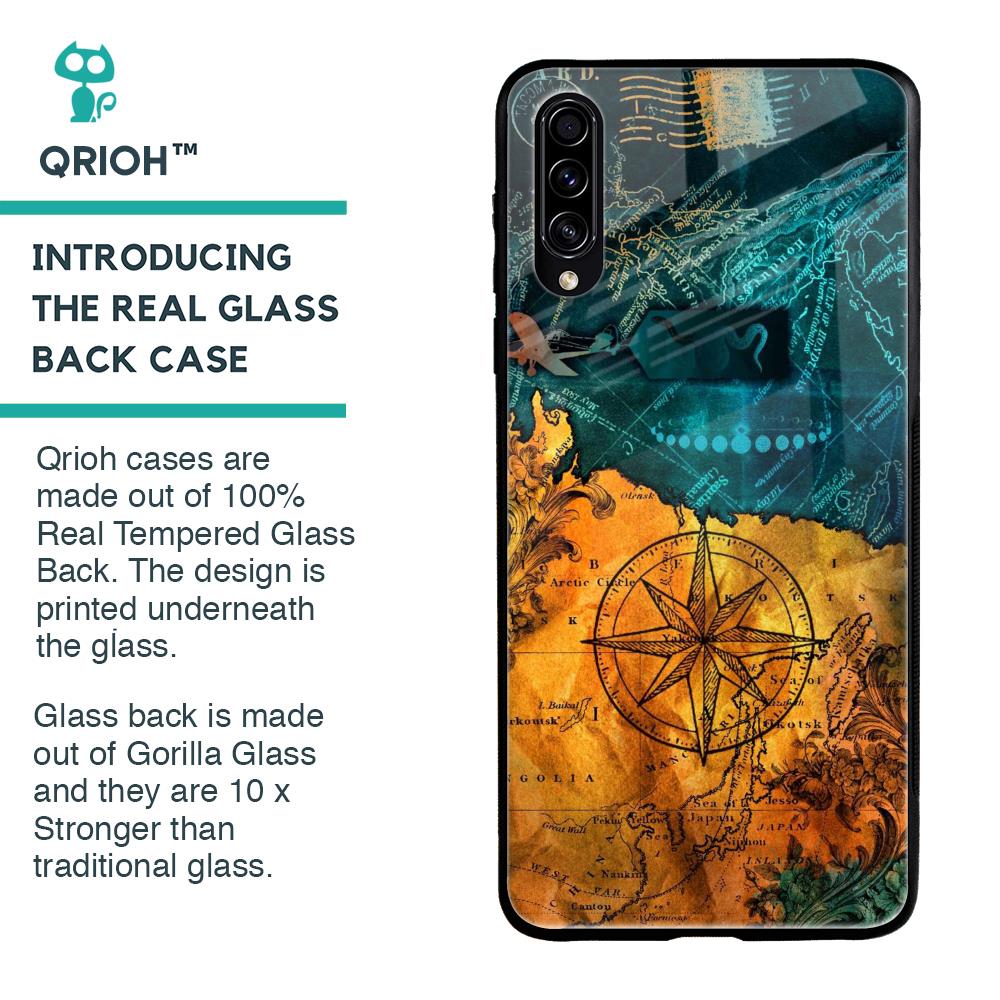 Architecture Map Glass Case for Samsung Galaxy A50s