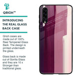 Brush Stroke Art Glass Case for Samsung Galaxy A50s