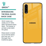 Fluorescent Yellow Glass case for Samsung Galaxy A50s
